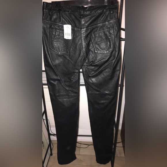 Brand NEW Genuine Danier Leather Pants - Picture 3 of 8